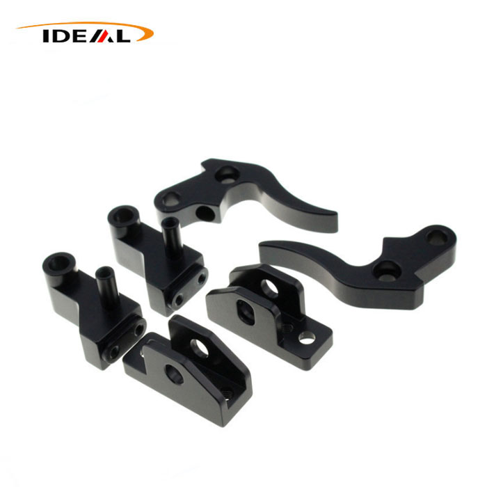 Black Oxide treatment CNC machining metal fixtures