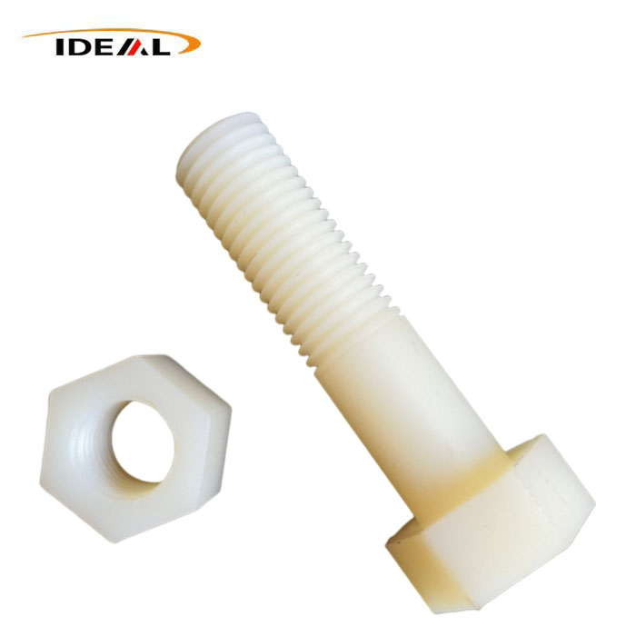 Nylon screw Nylon nut PA screw and PA nut